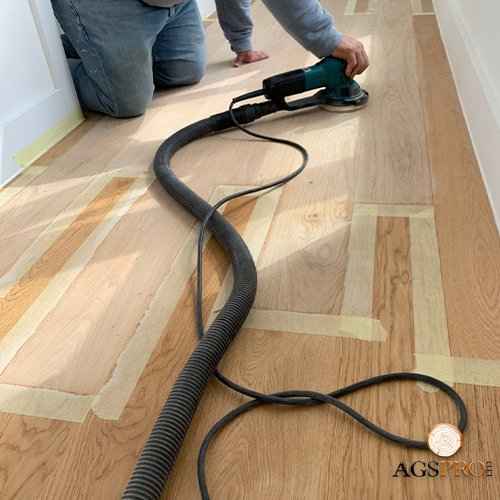 3. Floor Sanding Tarkett Floor